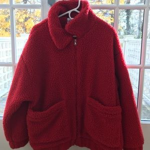 I.AM.GIA Red Pixie Coat
